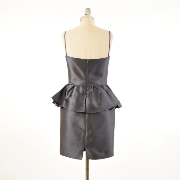 Chloe & Reese Silk Peplum Cocktail Dress - Picture 6 of 7